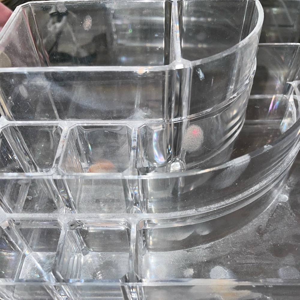 Plastic stackable makeup organizer - Picture 4 of 4